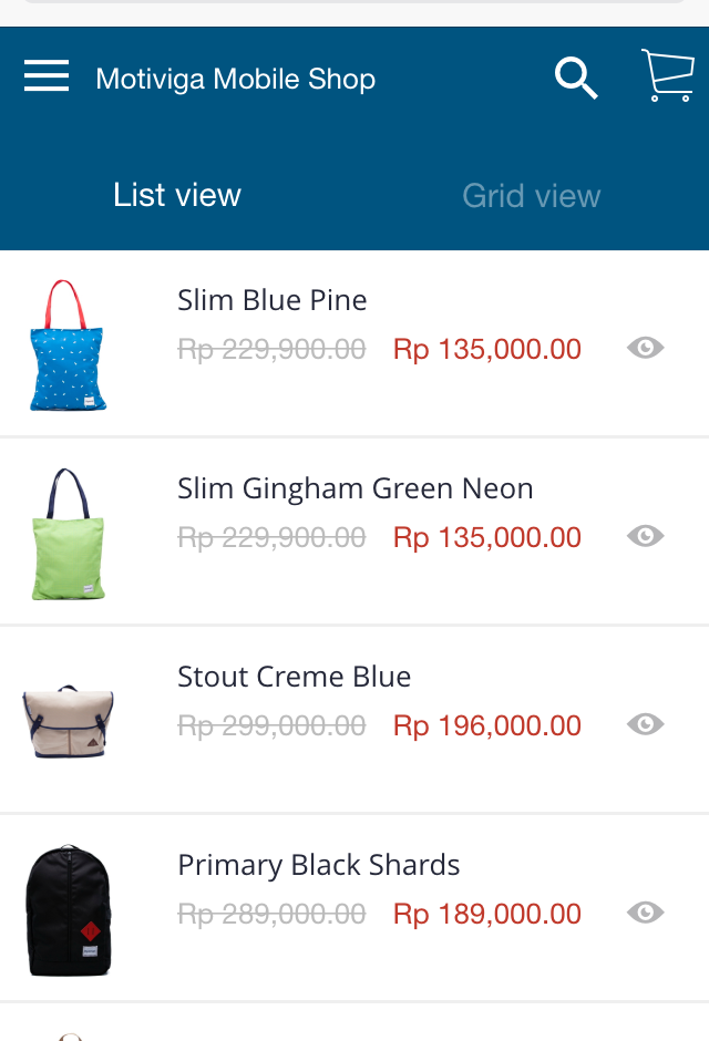 mobile_commerce App Features