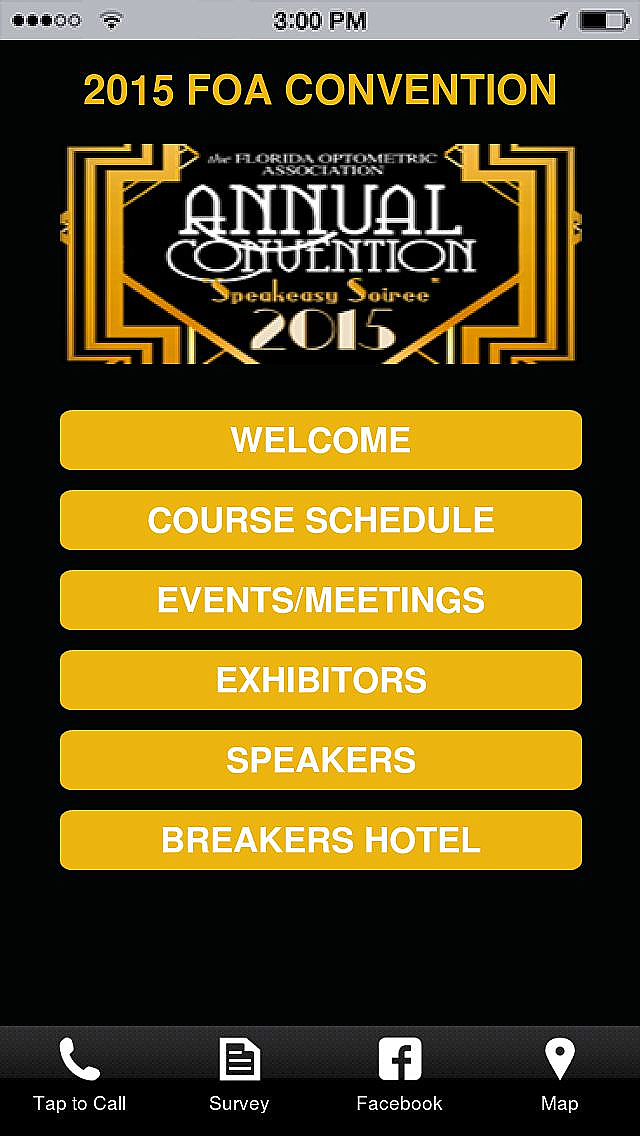 2017 FOA Convention App Templates