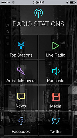 Internet Radio App Templates